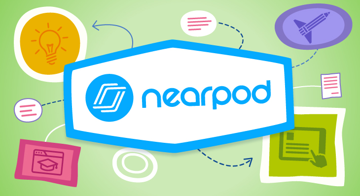 Graphic featuring Nearpod edtech tool