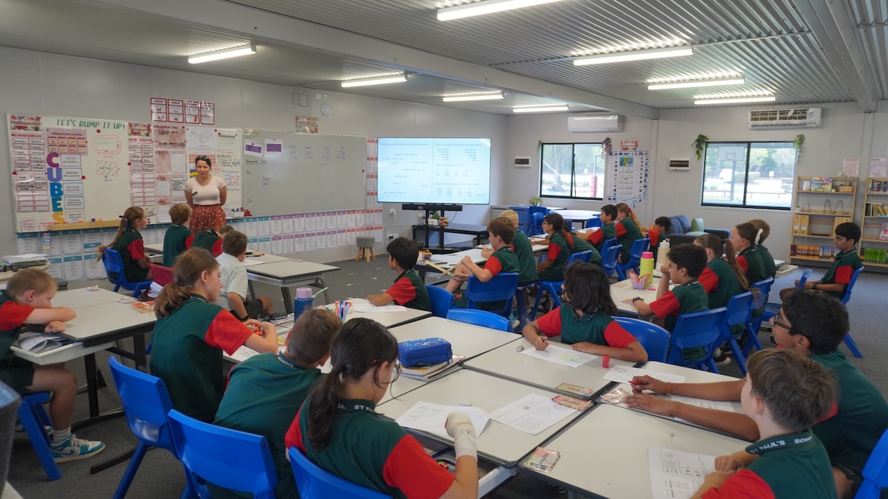 Group of students in classroom